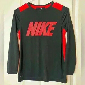 Nike Boys Dri-Fit Long Sleeve Shirt